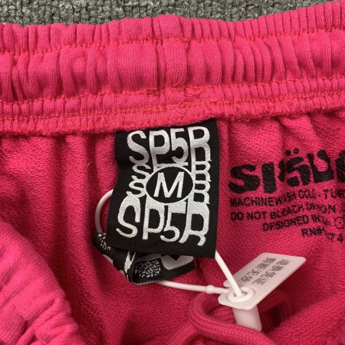 sp5der p*nk sweatpants pink