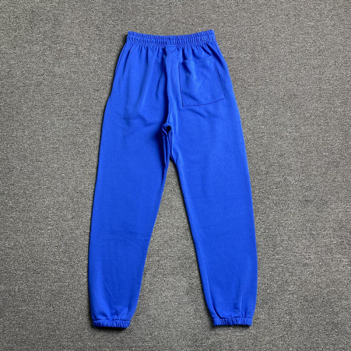 sp5der tc sweatpants blue